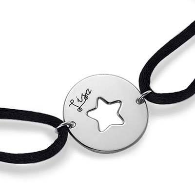Personalised Cut Out Star Bracelet product photo