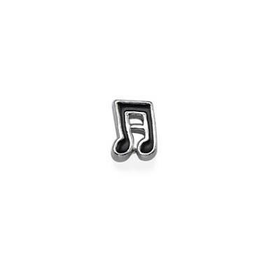 Eighth Note Charm for Floating Locket-1 product photo