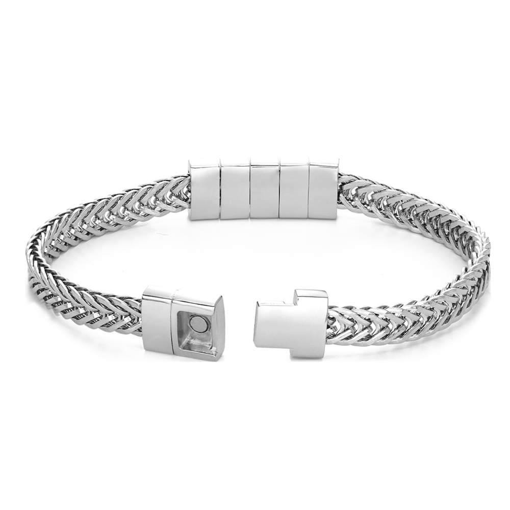 Elements Armbånd med perler til mænd i sterling sølv-8 produkt billede
