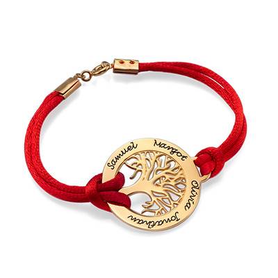 Family Tree Bracelet in 18ct Gold Plating-3 product photo