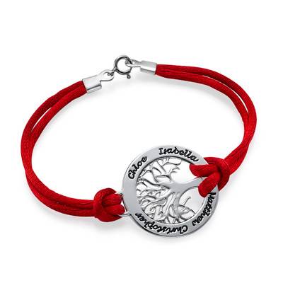 Family Tree Bracelet in Sterling Silver product photo
