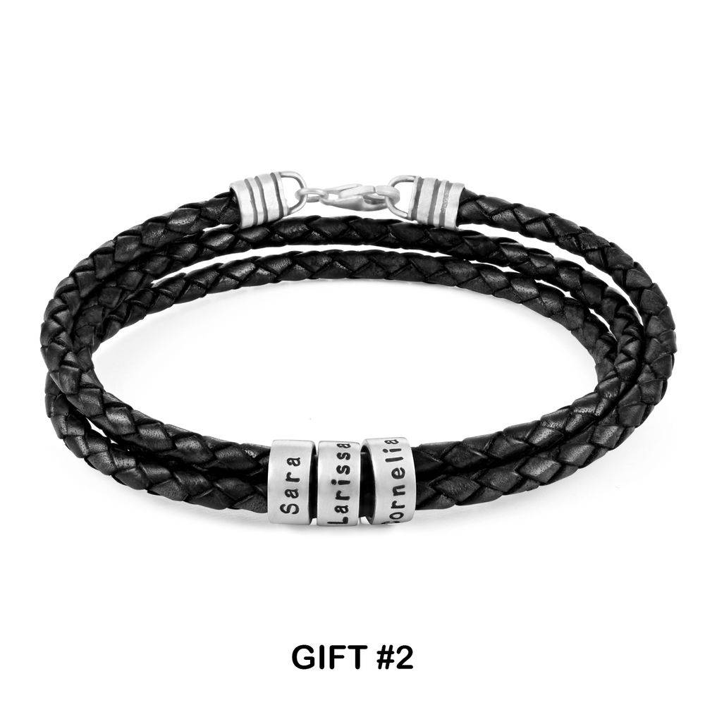 Father's Day Pack: Personalized bracelet and keychain-3 product photo