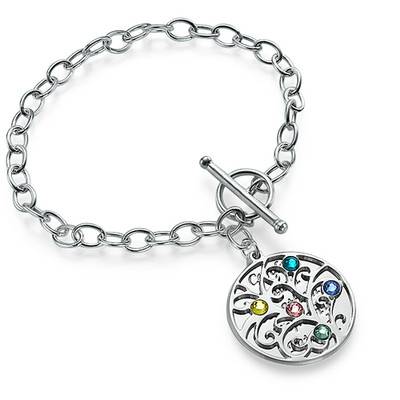 Sterling Silver Filigree Tree of Life Bracelet product photo