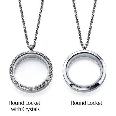 Floating Locket for Mum with Children Charms product photo