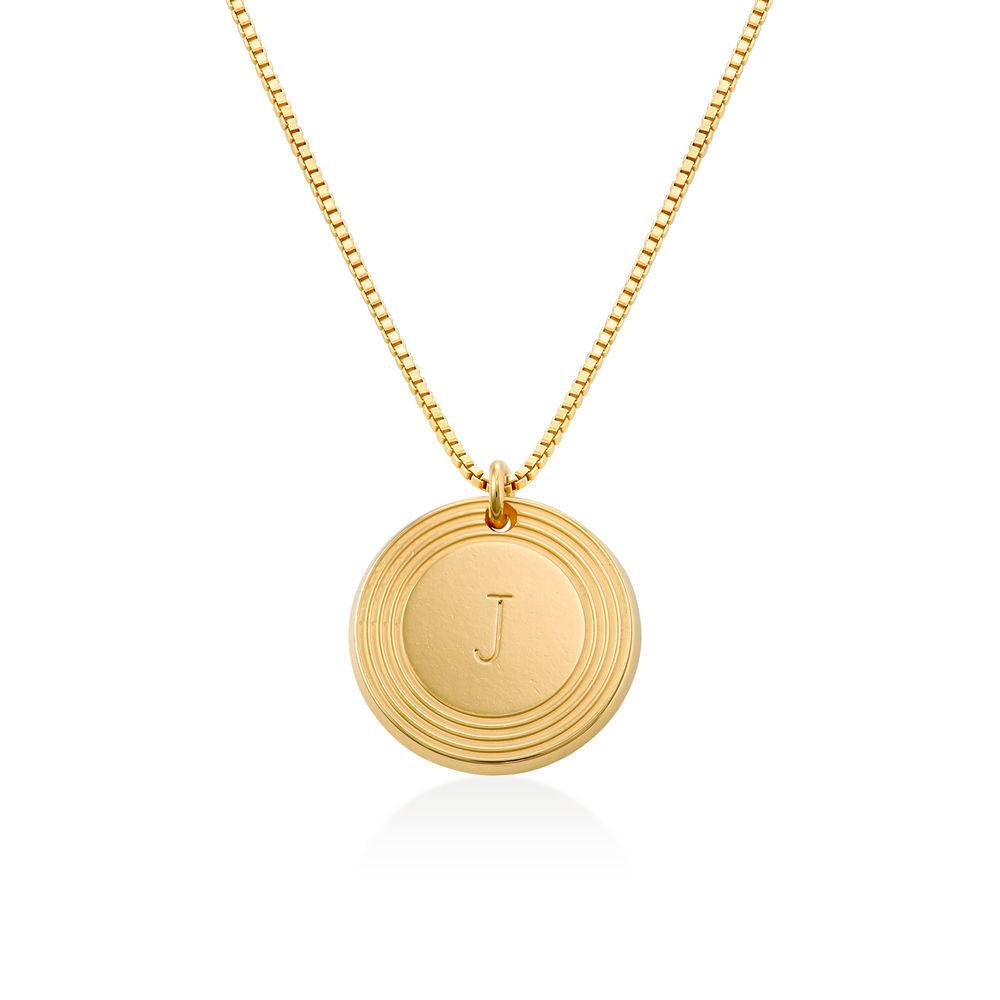 Fontana Initial Necklace in 18ct Gold Plating-5 product photo