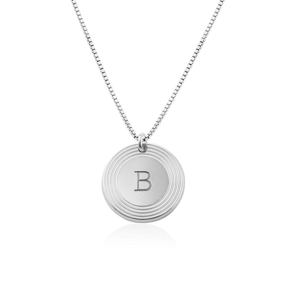 Fontana Initial Necklace in Sterling Silver-2 product photo