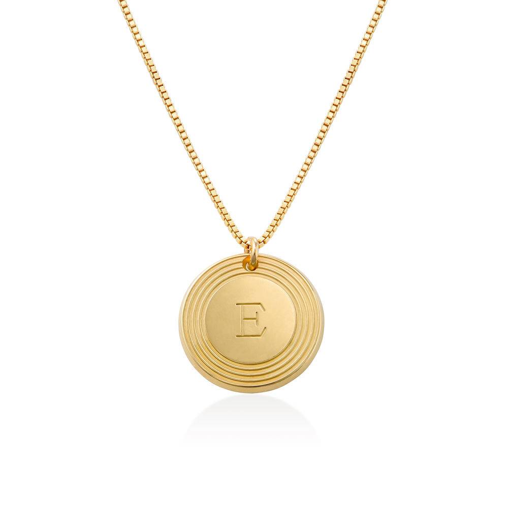 Fontana Initial Necklace in 18ct Gold Vermeil-2 product photo