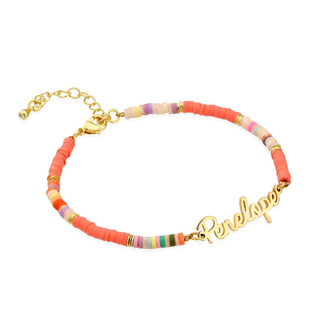 Sweet & Sour Name Bracelet in 18ct Gold Plating-4 product photo