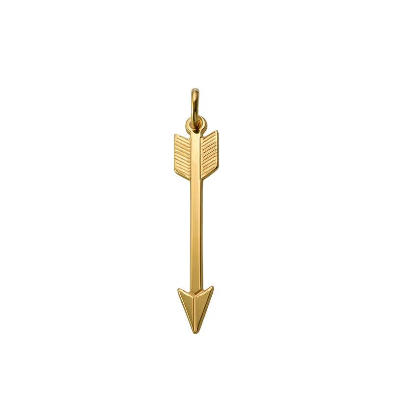 Arrow Charm in 18ct Gold Plating product photo