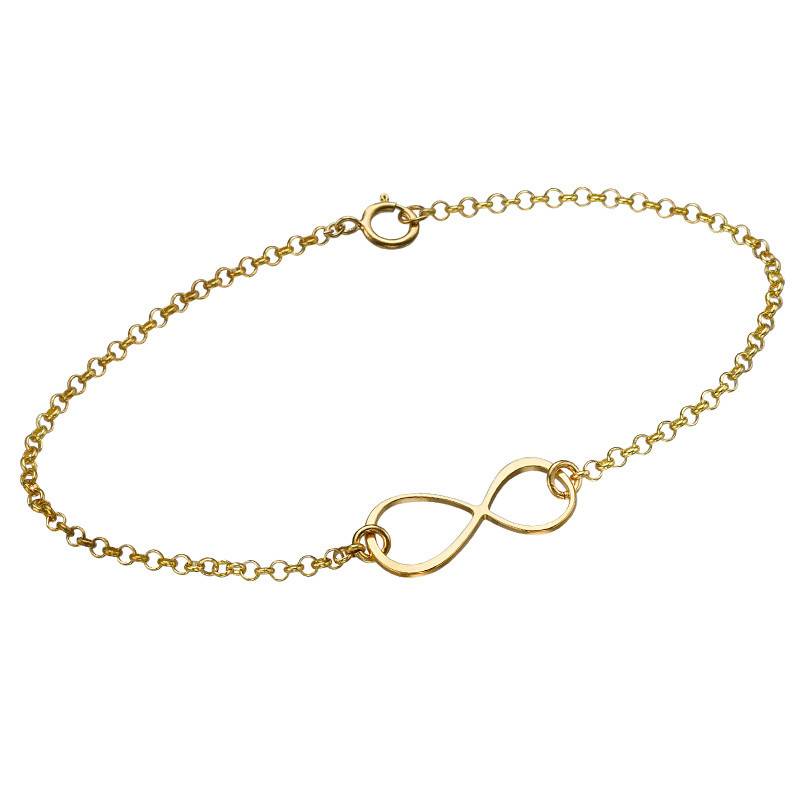 Eternity Bracelet in 18ct Gold Plating-3 product photo