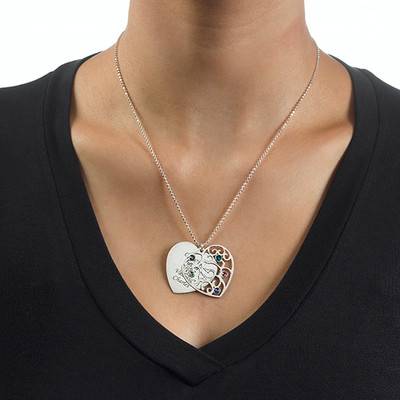 Collana della Nonna con Albero della Vita e pietre portafortuna-2 foto del prodotto