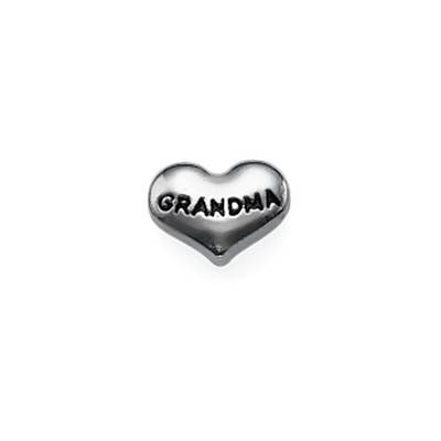 Grandma hart Bedel voor Floating Locket-1 Productfoto