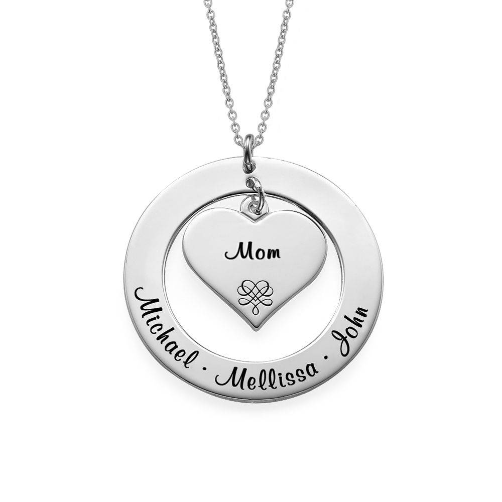 Grandmother Necklace in Sterling Silver product photo