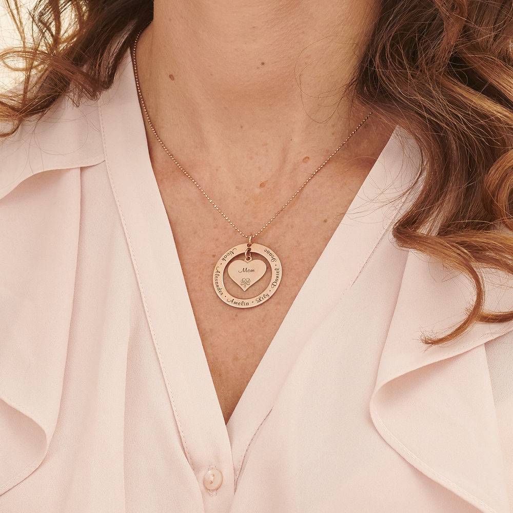 Grandmother Necklace with Rose Gold Plating-6 product photo
