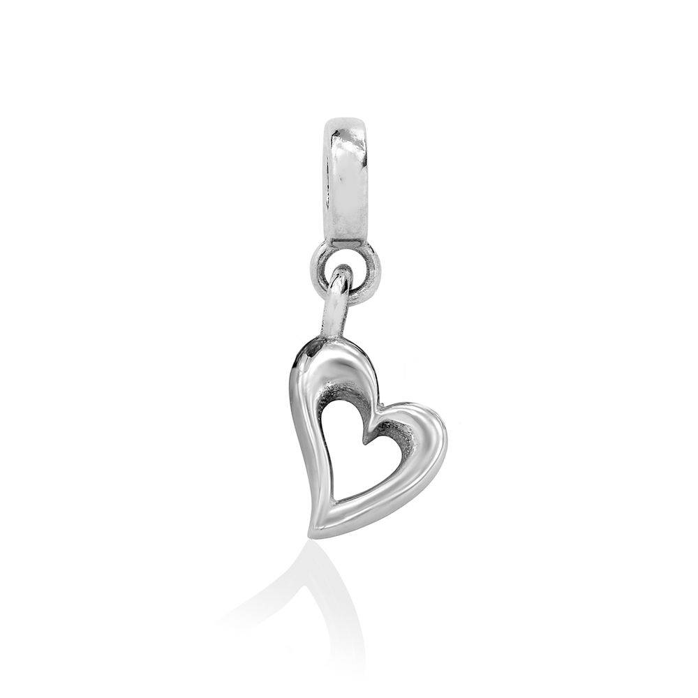 Heart Charm for Linda Bangle in Sterling Silver-2 product photo