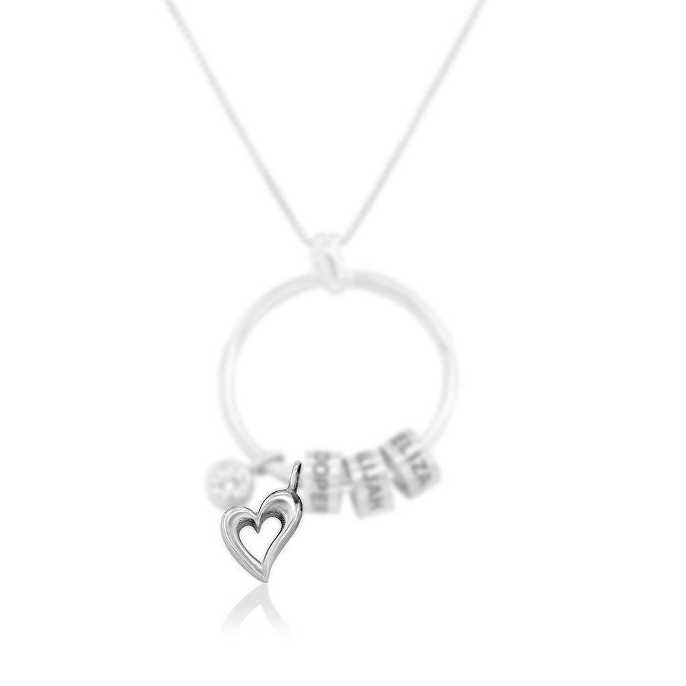 Heart Charm in Sterling Silver for Linda Necklace-1 product photo