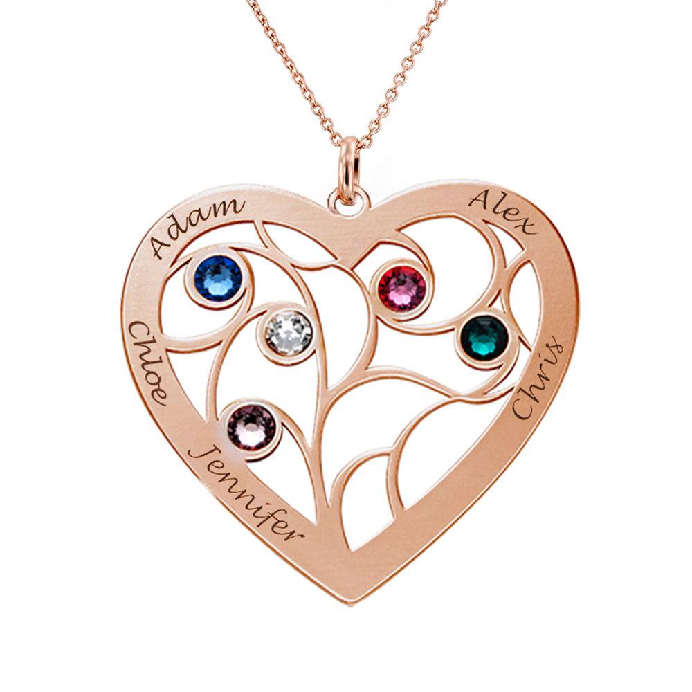 Family Tree Heart Necklace – United Bracelets
