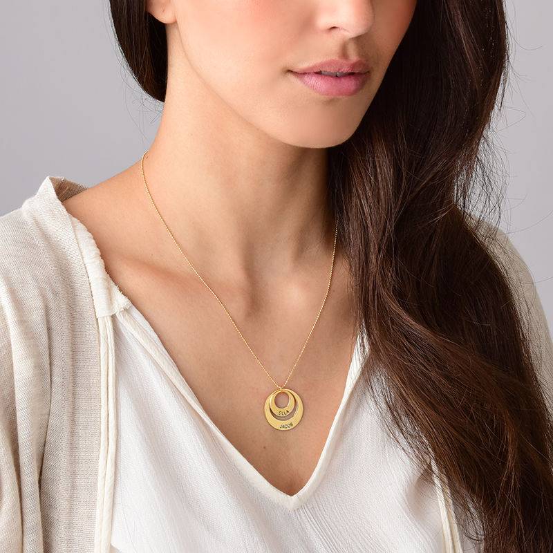 Jewellery for Mums - Disc Necklace in 10ct Gold-6 product photo