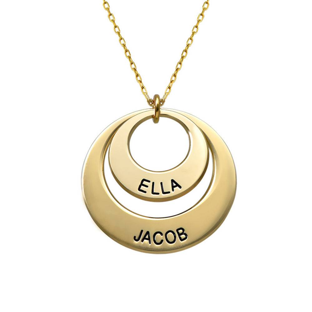 Jewellery for Mums - Disc Necklace in 10ct Gold-2 product photo