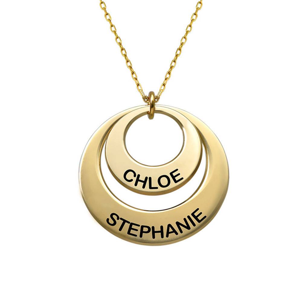 Jewellery for Mums - Disc Necklace in 10ct Gold-2 product photo