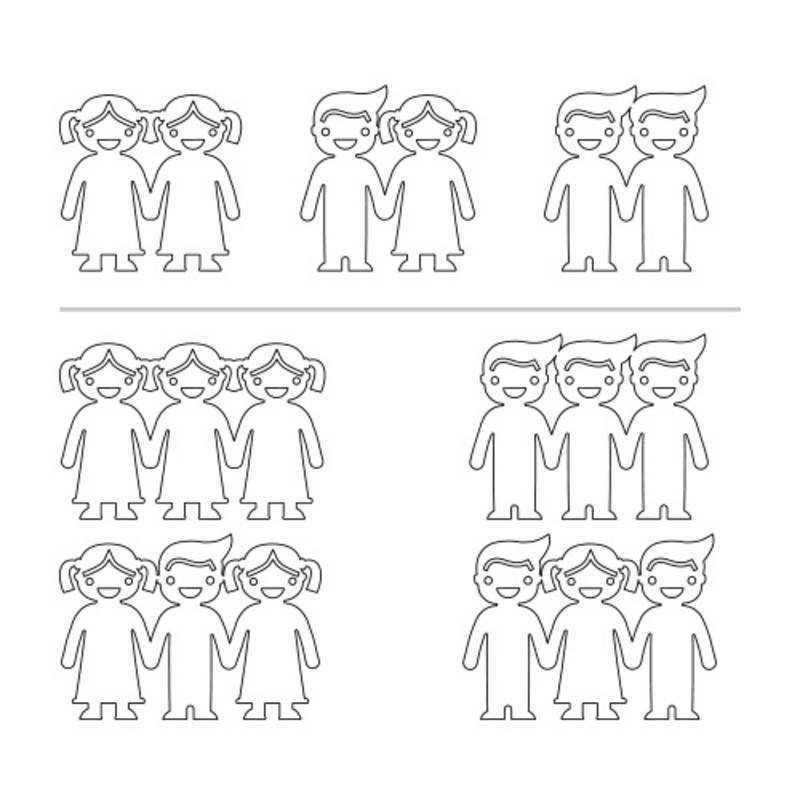 Händehaltende Kinderkette für die Mutter - 925er Sterlingsilber-1 Produktfoto