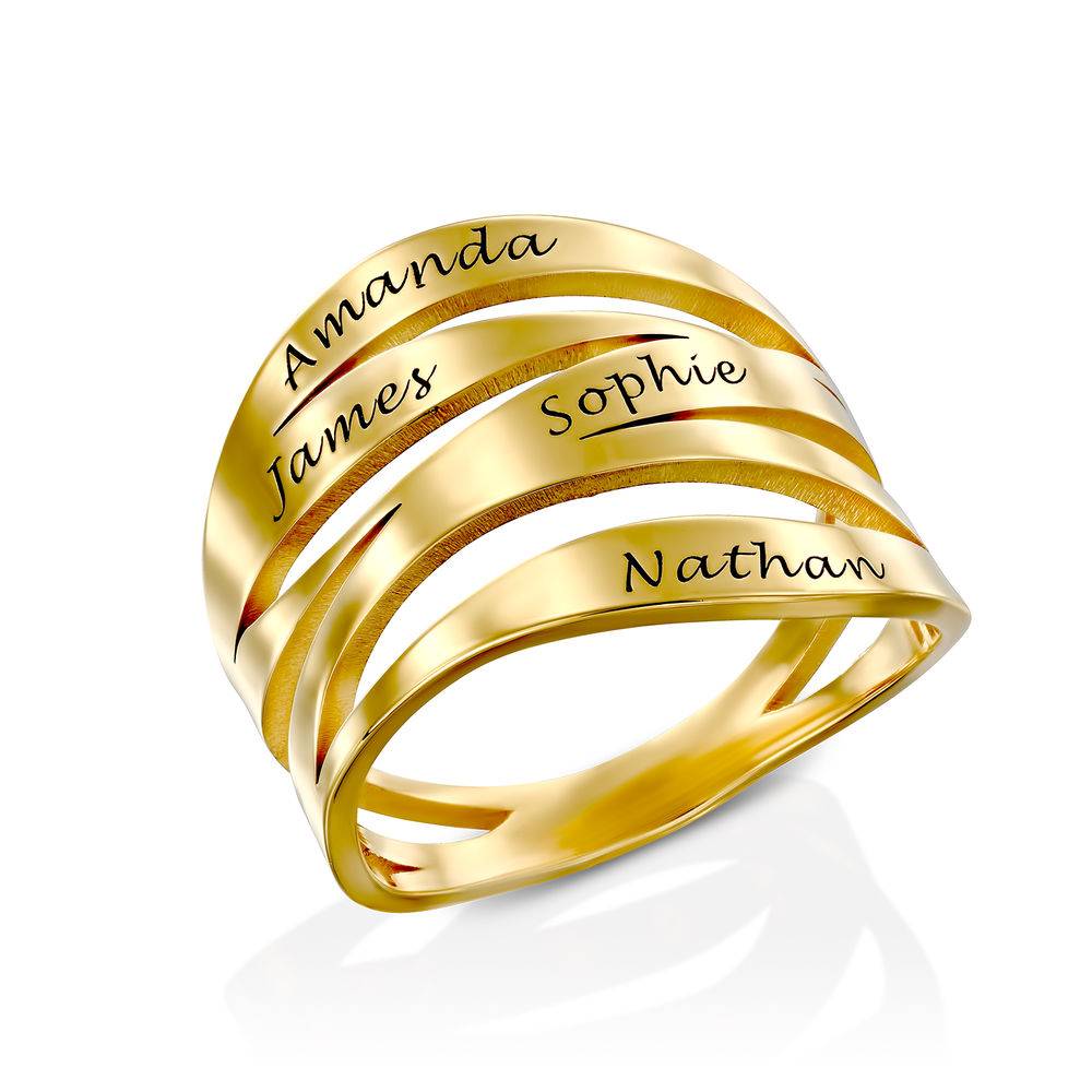 Margeaux Custom Ring in 18ct Gold Plating-5 product photo