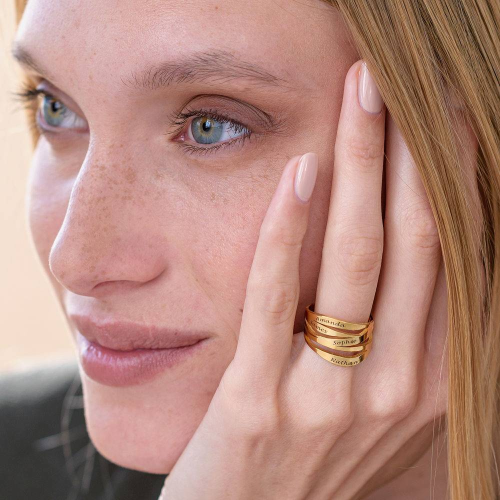 Margeaux Ring in 18K Goud Verguld-4 Productfoto