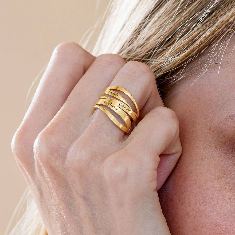 Margeaux Ring in 18K Goud Verguld-3 Productfoto