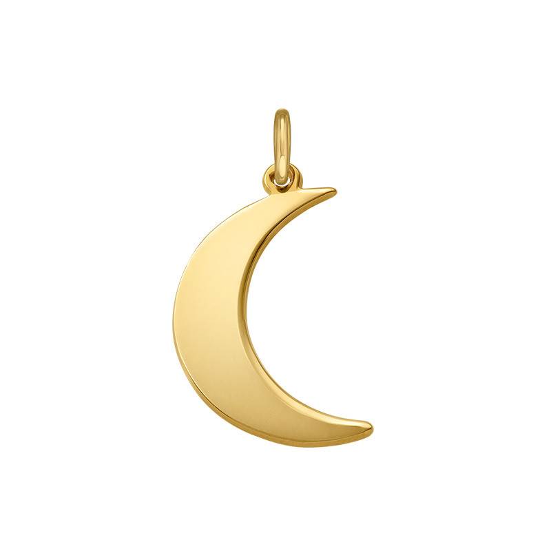 Moon Charm - Gold Plated product photo