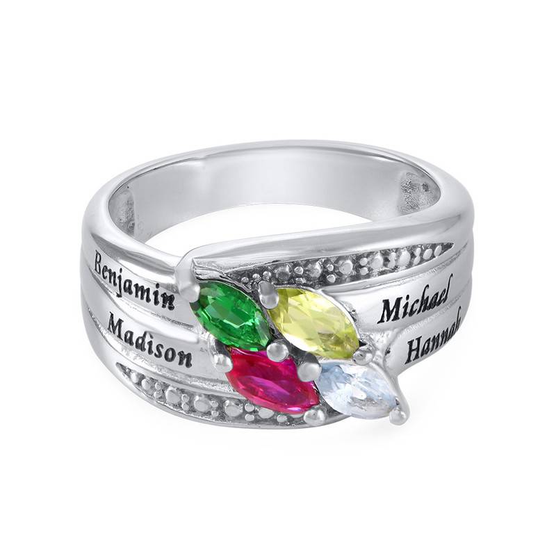 Mother Ring with Birthstones product photo