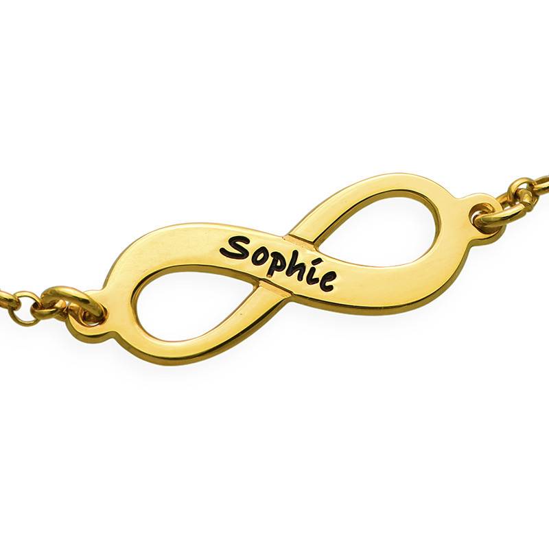 Multiple Infinity Bracelet in Gold Plating-3 product photo