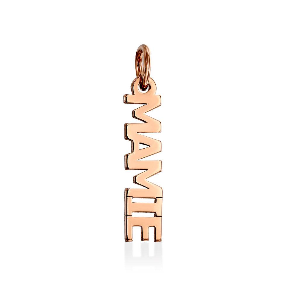 Mum/Mamie Charm in Rose Gold Plating for Linda Necklace-2 product photo