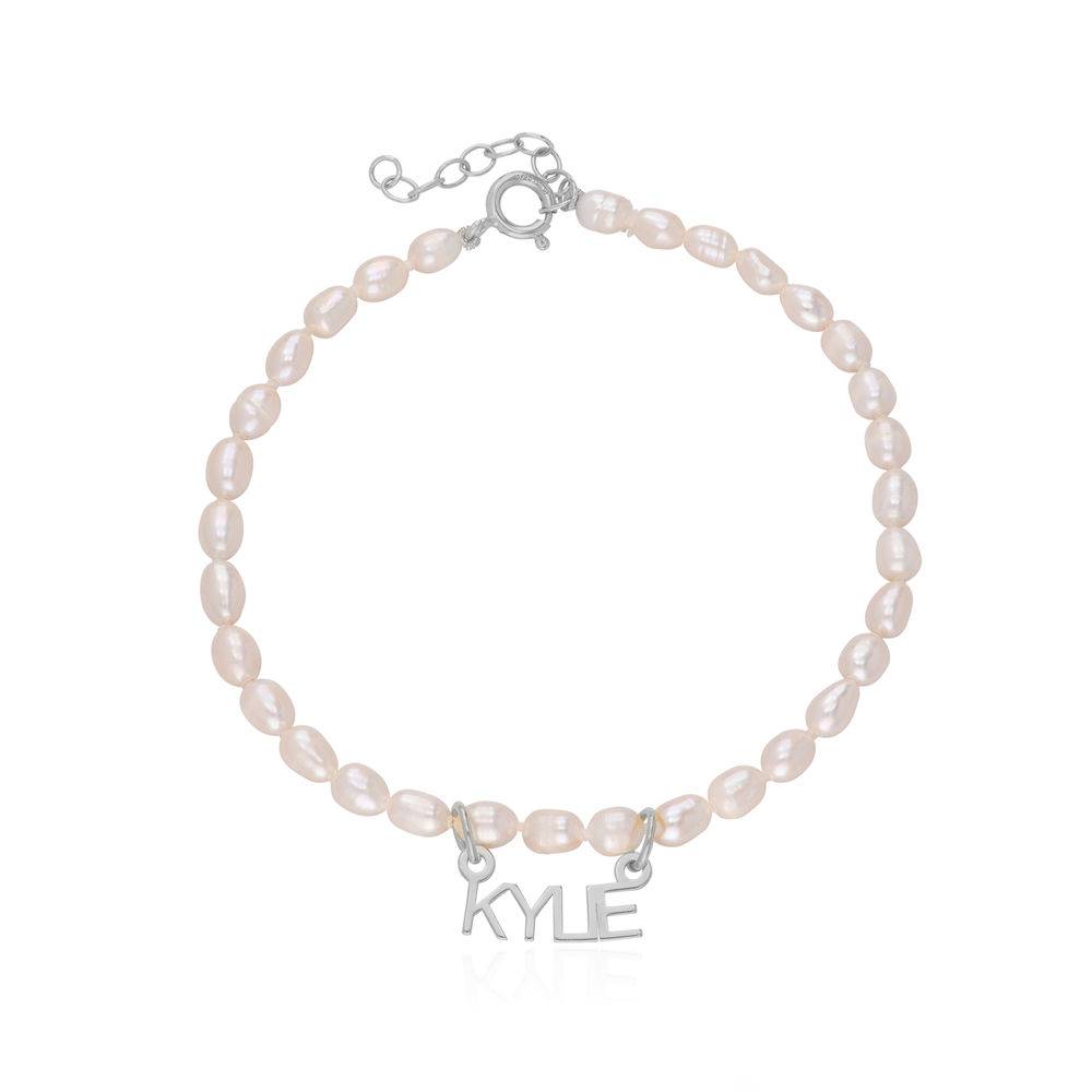 MYKA Pearl Anklet in Sterling Silver product photo