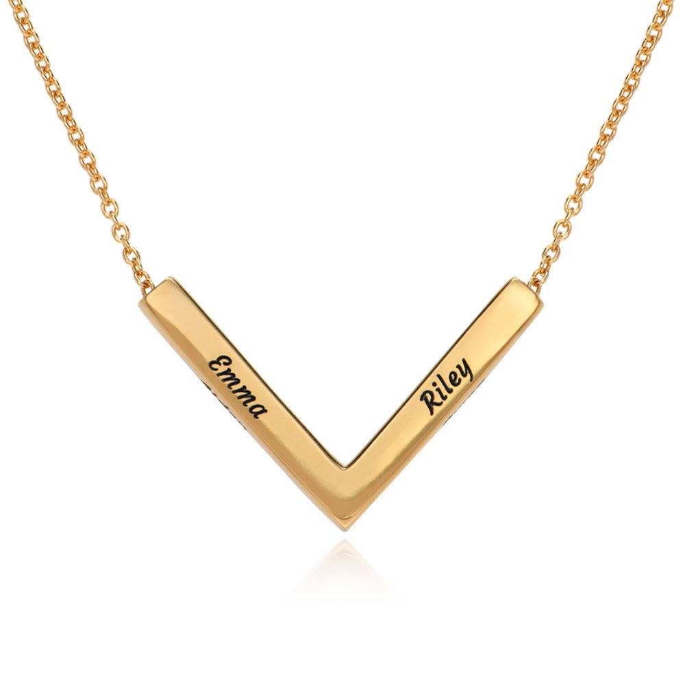 Victory Halskette aus 750er Gold Vermeil Produktfoto