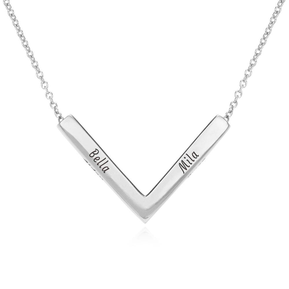 The Victory Necklace in Sterling Silver product photo