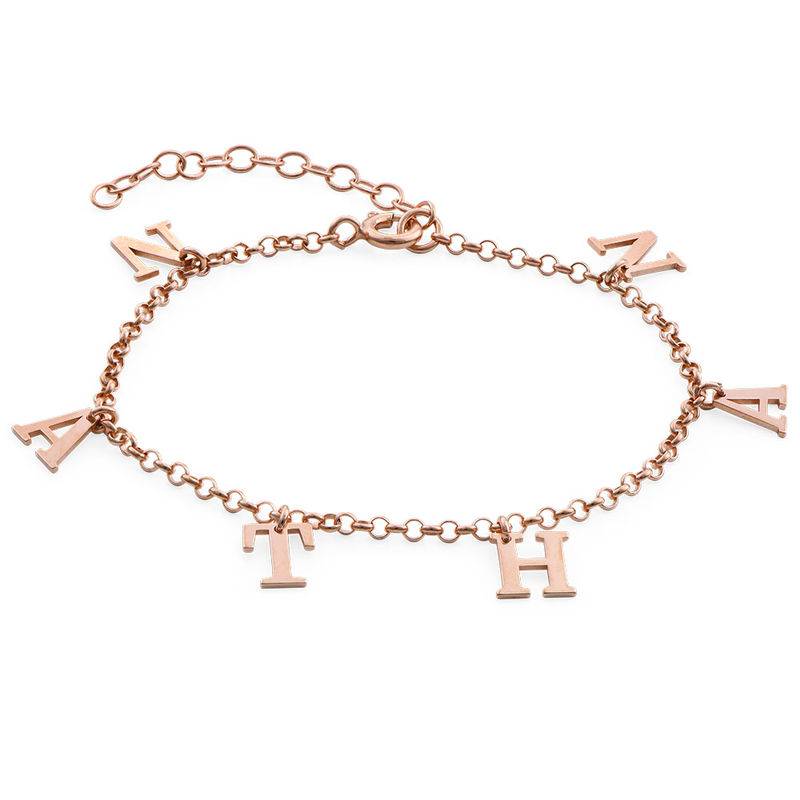 Name Bracelet in Rose Gold Plating-1 product photo