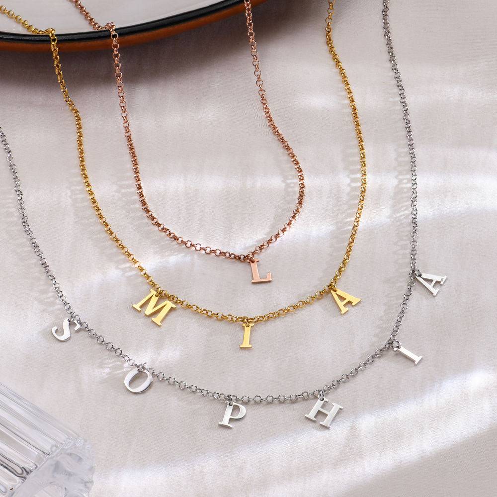 Name Choker in 18ct Gold Plating-3 product photo