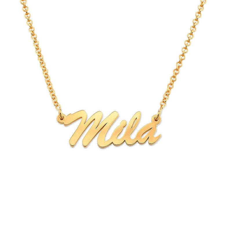 Name Necklace in Gold Plating product photo