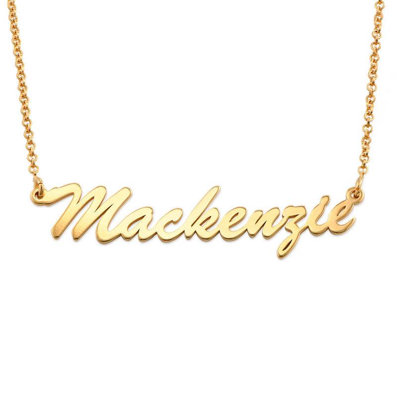 Name Necklace in 18ct Gold Plating-3 product photo