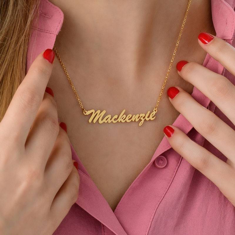 Name Necklace in Gold Plating product photo