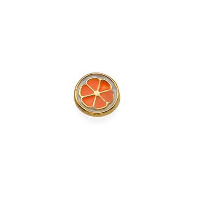 Sinaasappel Bedel voor Floating Locket Productfoto