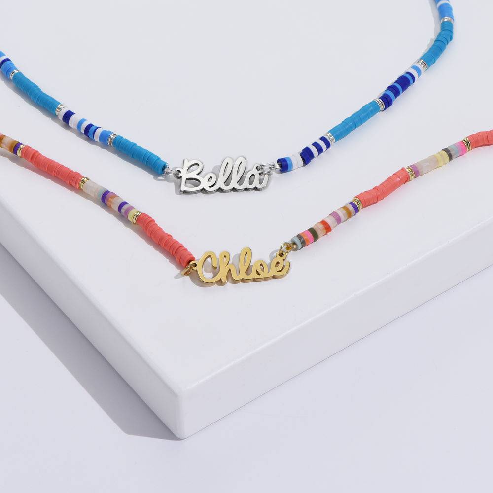 Sweet & Sour Name Necklace in Gold Plating-3 product photo