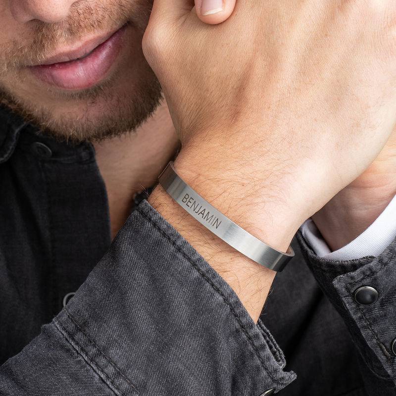 Stainless Steel Bangle for Men-1 product photo