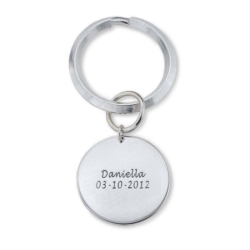 Personalized Disc Keychain with Kids Drawings product photo