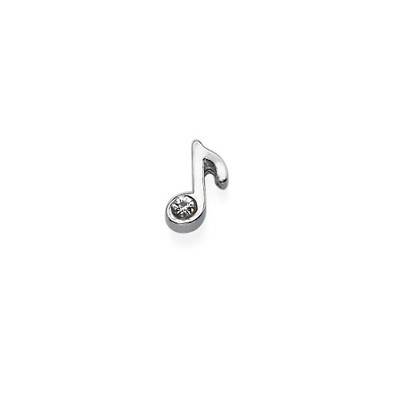 Quarter Note Charm for Floating Locket-1 product photo