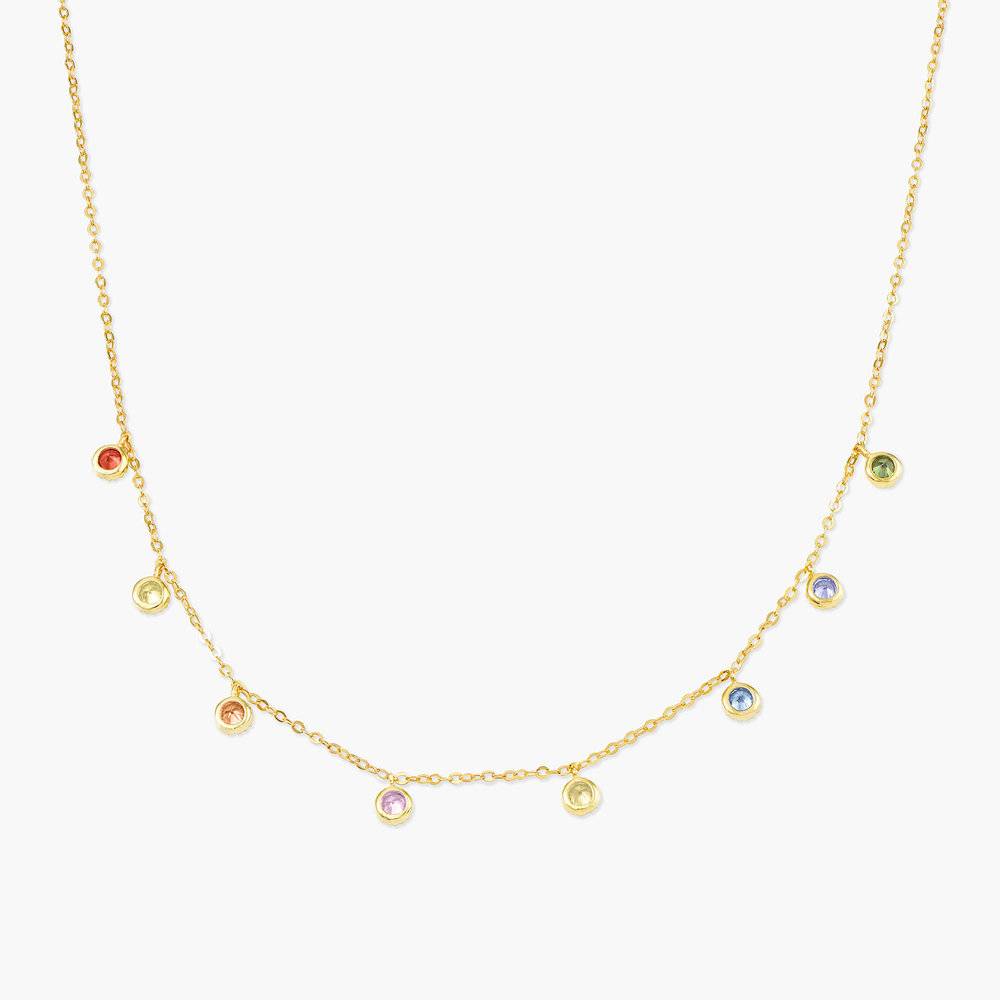 Rainbow Necklace – in 18ct Gold Plating-3 product photo