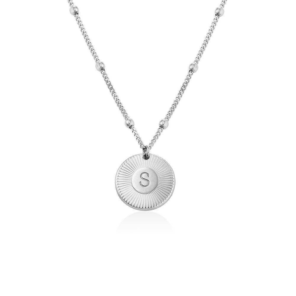 Rayos Initial Necklace in Sterling Silver product photo