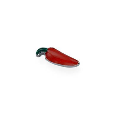 Rode chili peper Bedel voor Floating Locket Productfoto