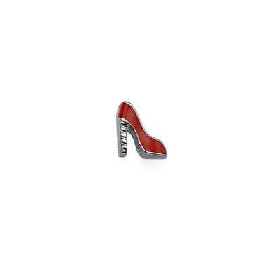 Rote Sandale für Floating Charm-Medaillon Produktfoto