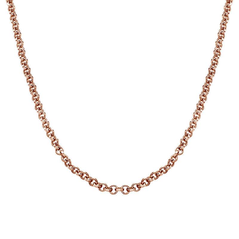Rollo Chain in 18ct Rose Gold Plating product photo